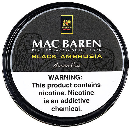 Mac Baren Black Ambrosia Loose Cut 3.5oz