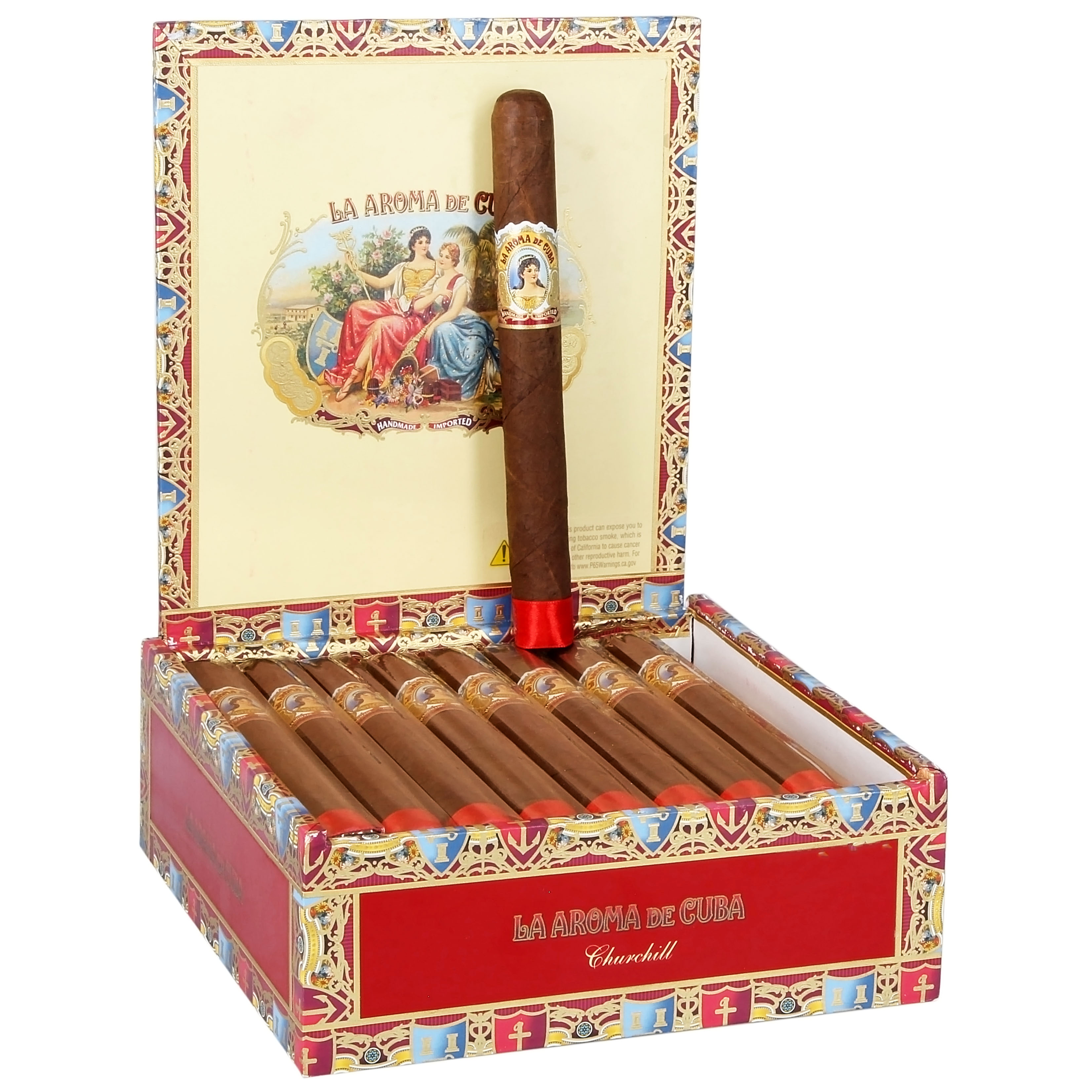 La Aroma De Cuba Churchill cigars by ASHTON