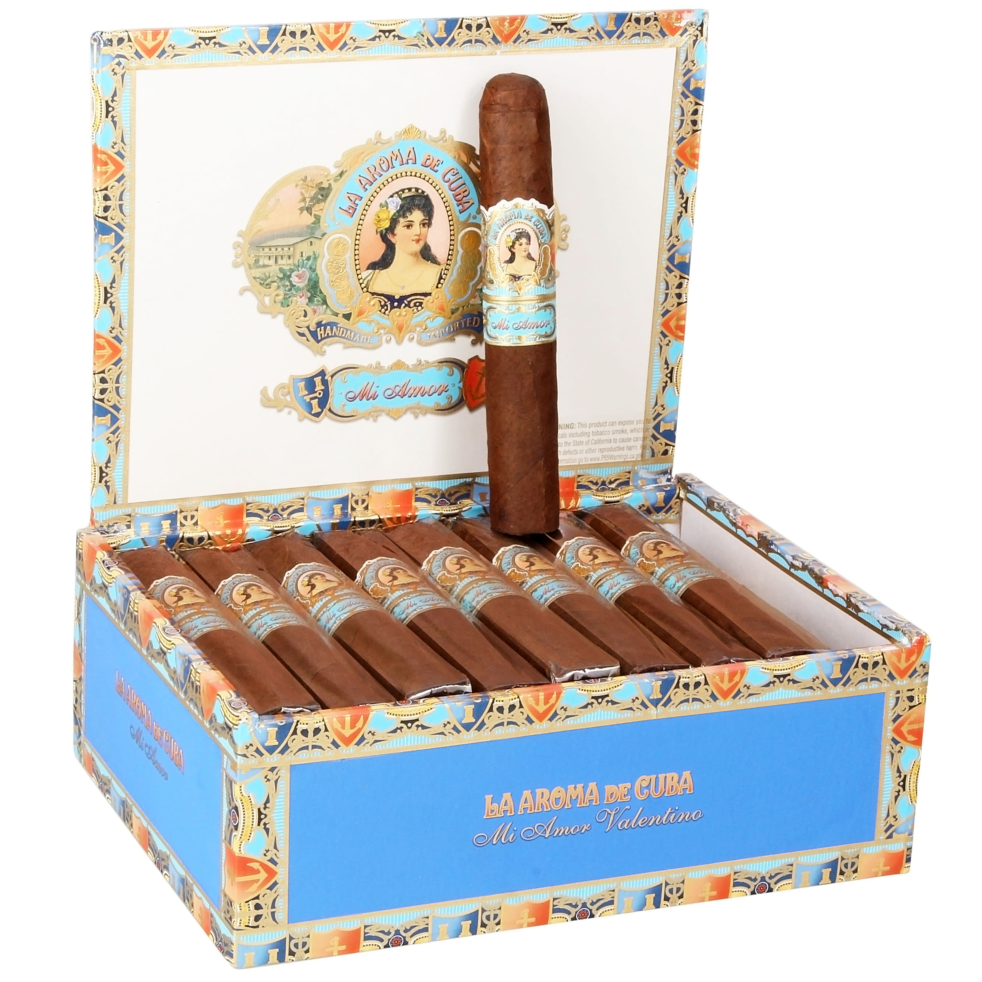 La Aroma de Cuba Mi Amor Valentino :single premium cigar by ASHTON