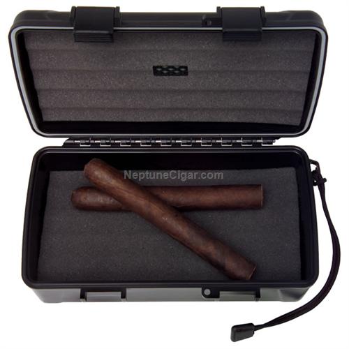 Xikar 10 Cigar Travel Hum Blk