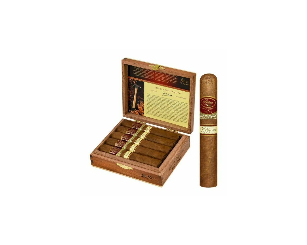 Padron Family Reserve No.50 Natural premium cigar by Padron