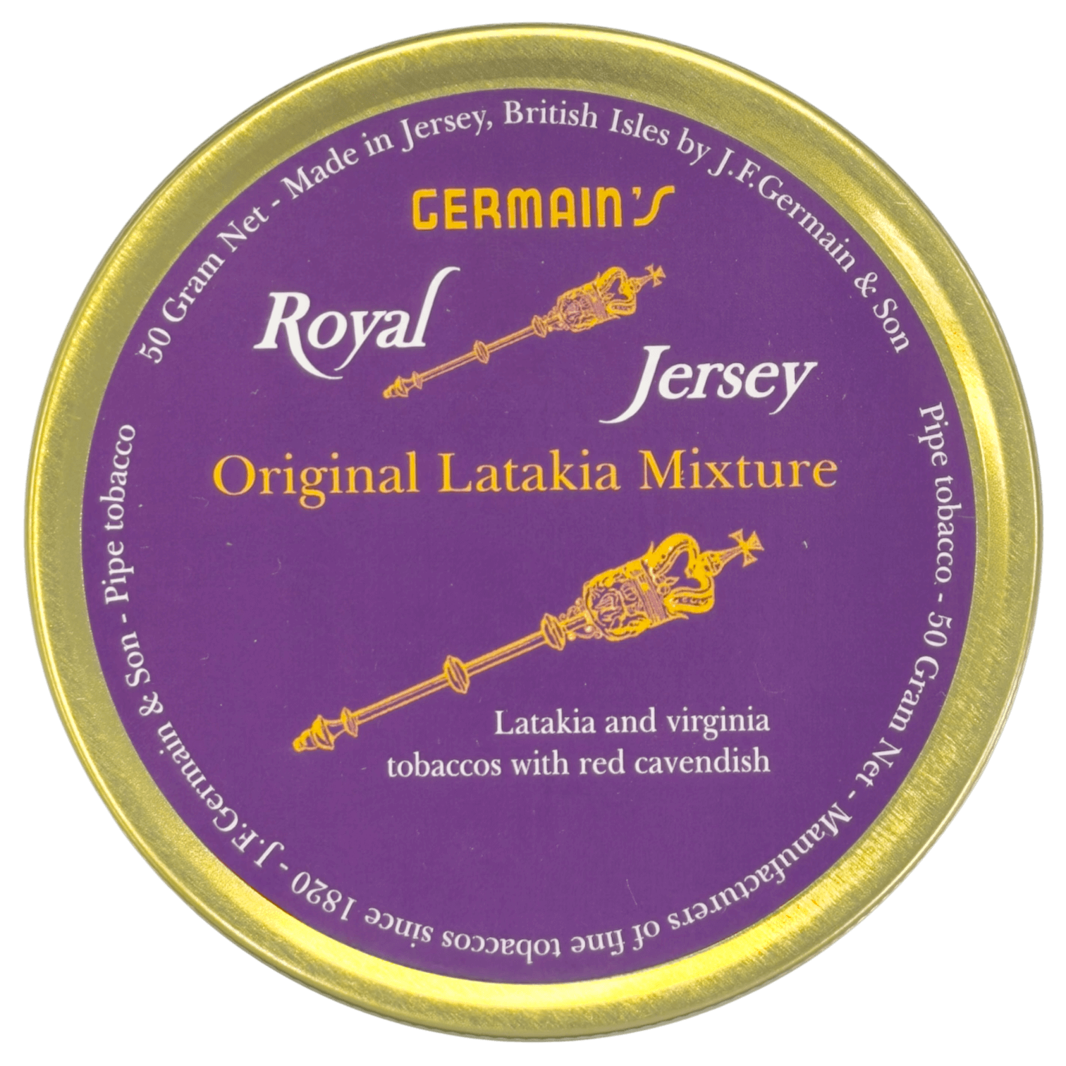 Germain’s Royal Jersey Original Latakia Mixture 1.75oz