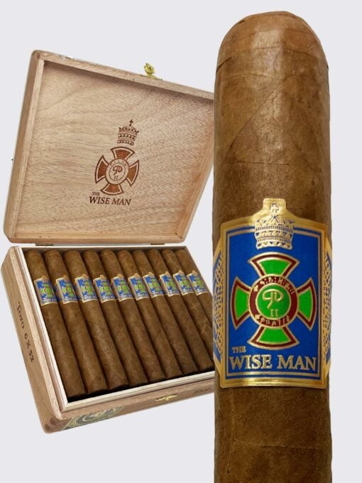 The Wise Man-Corojo Toro premium cigar by Foundation Cigar