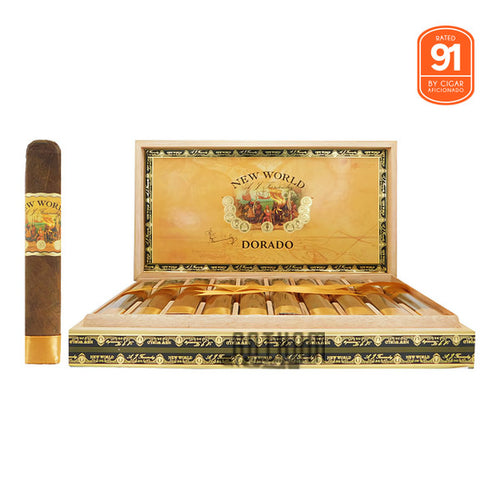 AJ Fernendez New World Dorado Gordito cigars by AJ Fernendez