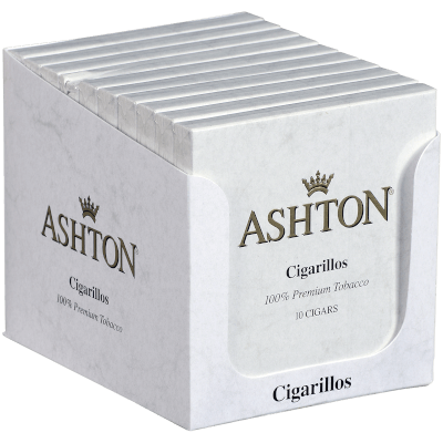 Ashton Cigarillos 10/10 Packs Natural