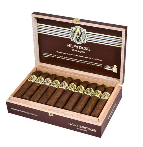 Avo Heritage SH Torpedo cigars by AVO
