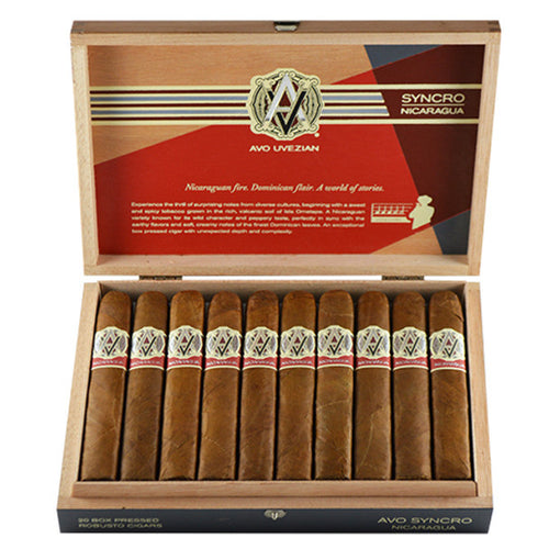 Avo Syncro Nic Robusto BP cigars by AVO