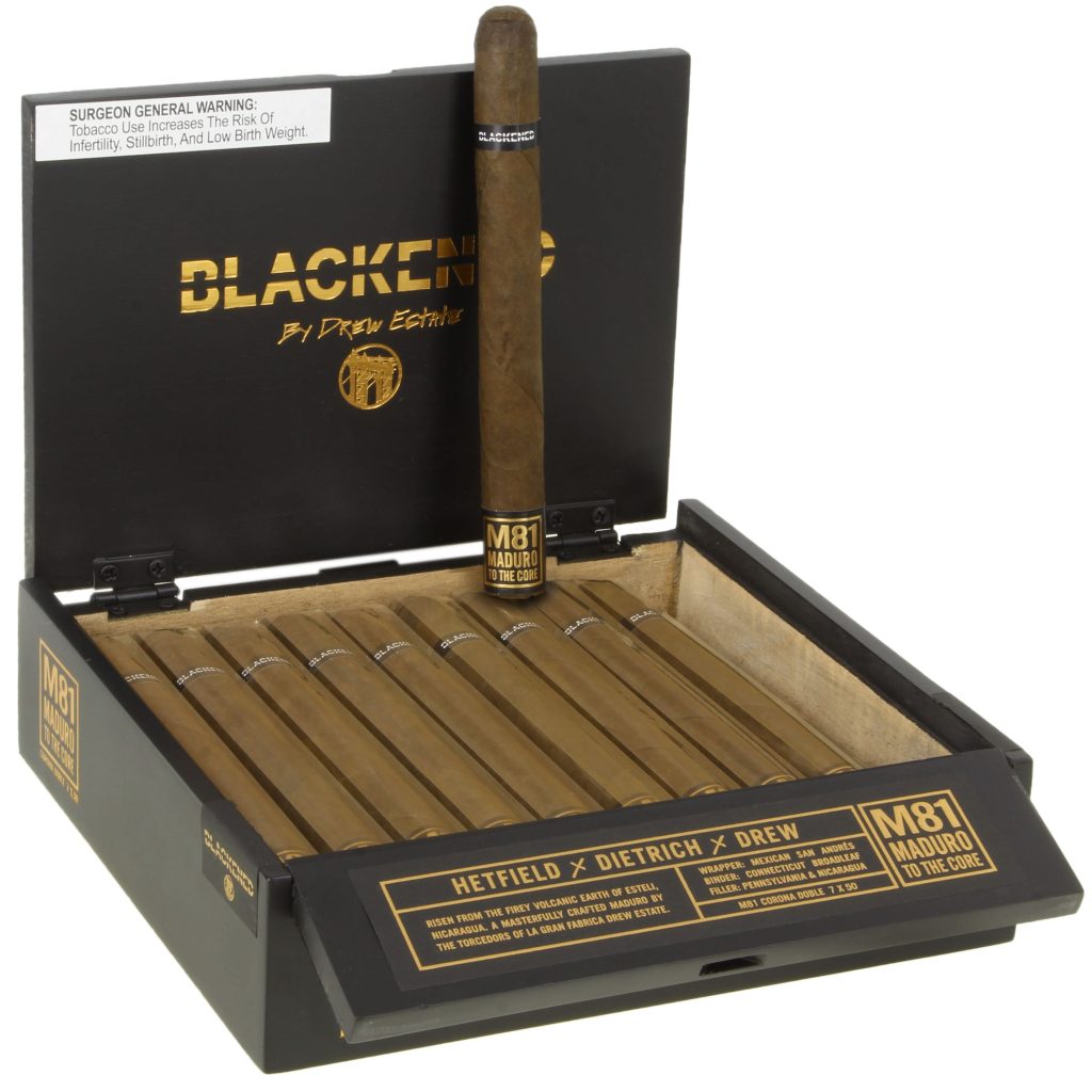 Blackened M81 Corona Double premium cigar by Blackened