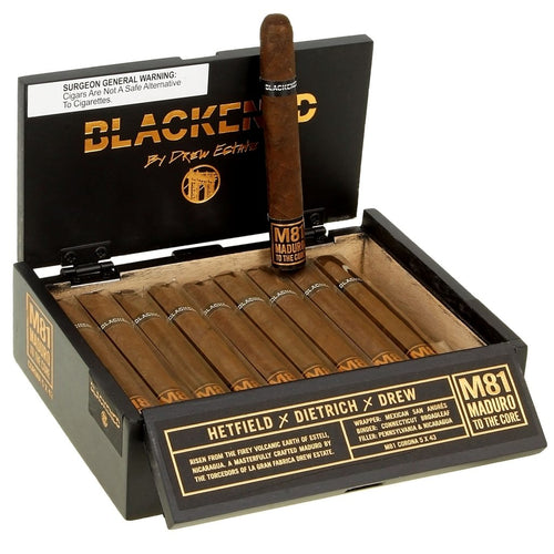 Blackened M81 Corona premium cigar by Blackened