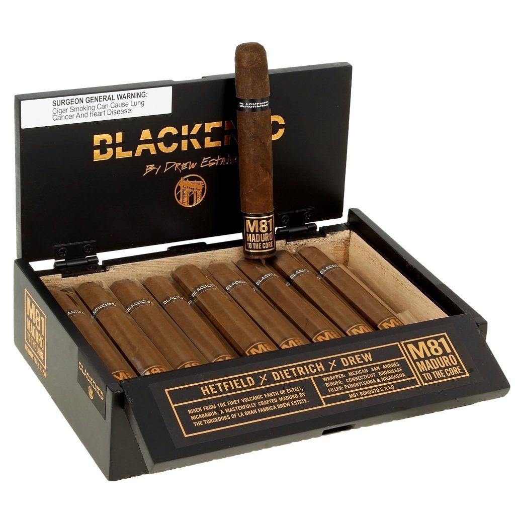 Blackened M81 Robusto premium cigar by Blackened