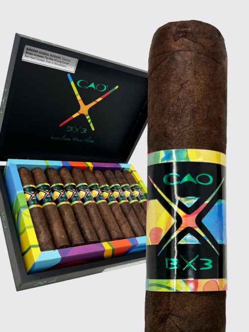 CAO BX3 Robusto premium cigar by CAO
