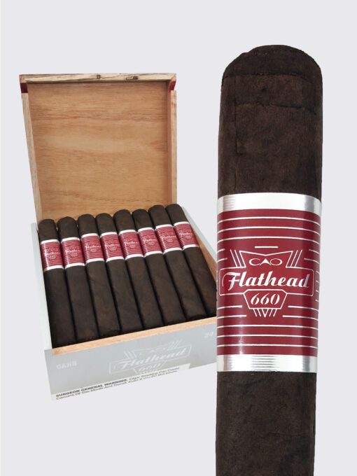 CAO Flathead 660 Carb premium cigar by CAO