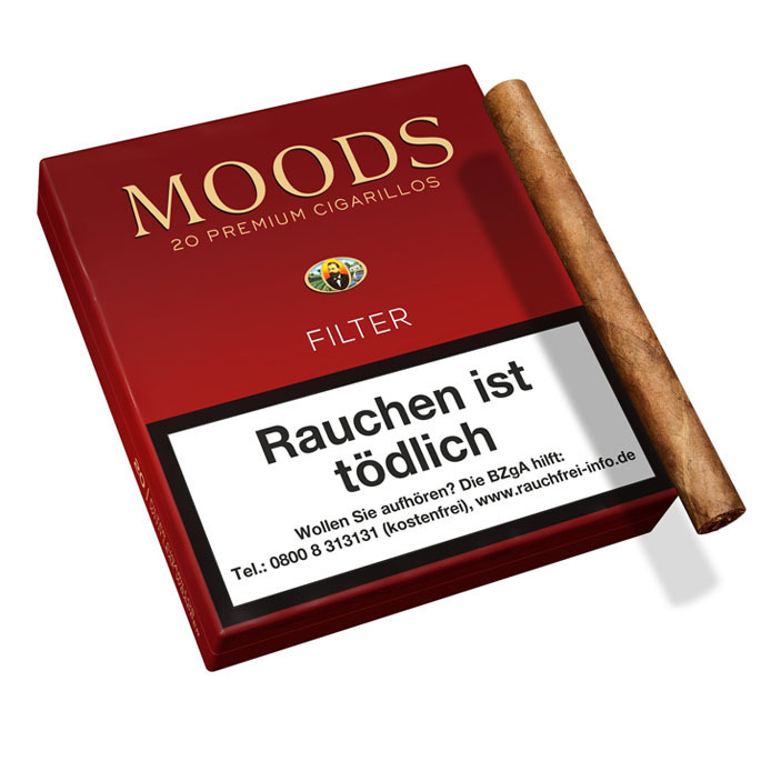 Moods 20 Cigarillos cigars by VILLIGER CIGAR