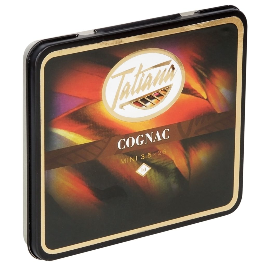 Tatiana Mini Cognac Tin premium cigar by MIAMI CIGAR