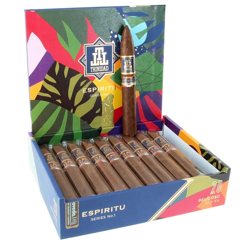 Trinidadbespiritu Derie No.1 Belicoso premium cigar by Trinidad