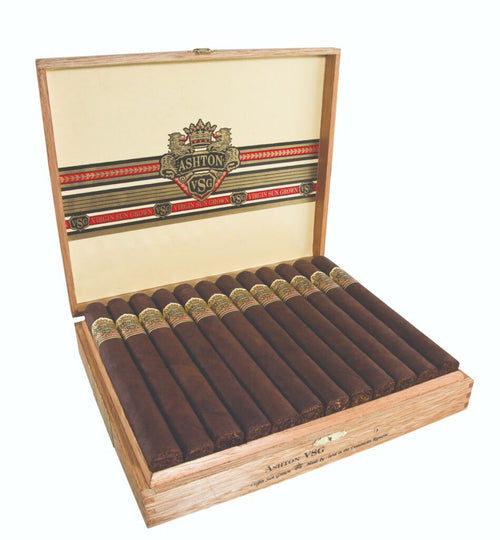 Ashton VSG Robusto: Box of 24 cigar box by ASHTON