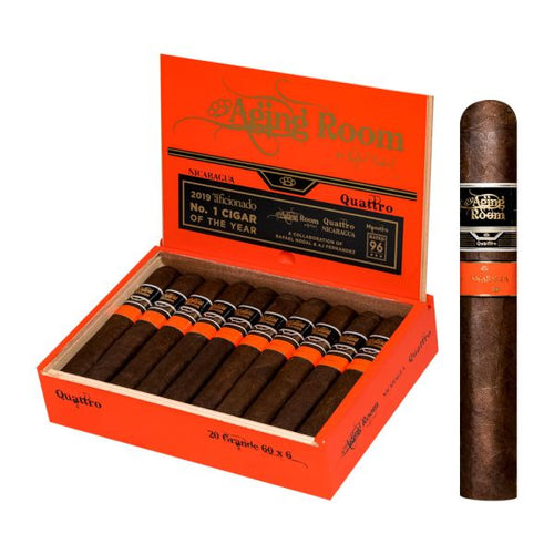 Aging Room Quattro Nic Grande premium cigar by Aging Room
