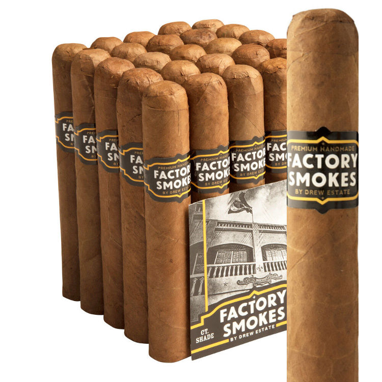 Factory Smokes CT Shade-Toro Bundle cigar box by Factory Smokes