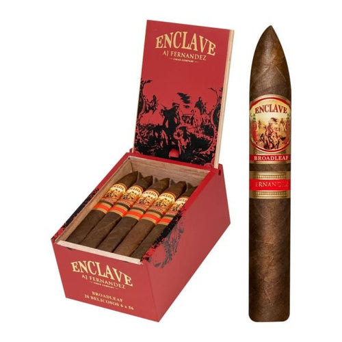 AJ Fernendez Enclave Broadleaf Belicoso BP premium cigar by AJ Fernendez