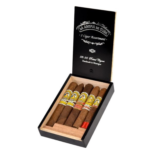 La Aroma de Cuba 5 Cigar Assortment 93-95rated