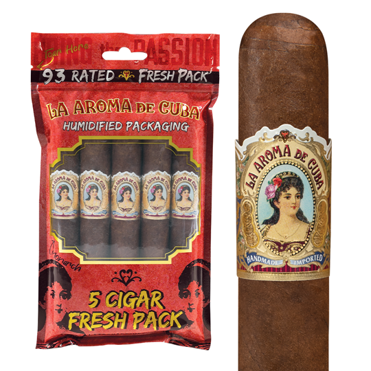 La Aroma De Cuba Monarch Fresh Pack cigars by ASHTON