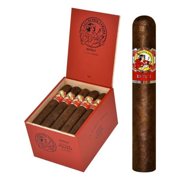 La Gloria Cubana White Bx Esteli Gigante premium cigar by GENRAL CIGAR