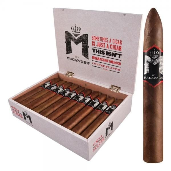 Macanudo M Belicoso Torpedo premium cigar by Macanudo