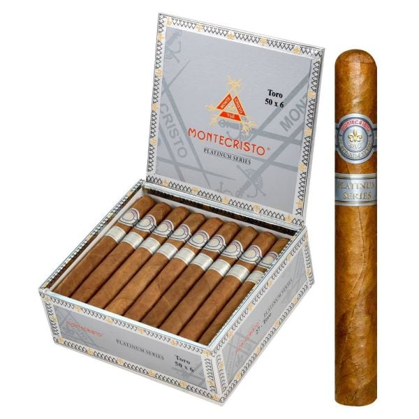 Montecristo Platinum Series Toro premium cigar by Montecristo