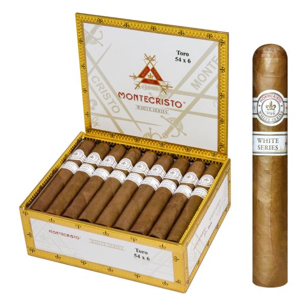 Montecristo White Series Toro premium cigar by Montecristo