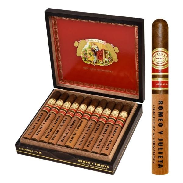 Romeo Y Julieta Crafted By AJ Fernendez Churchill premium cigar by Romeo y Julieta